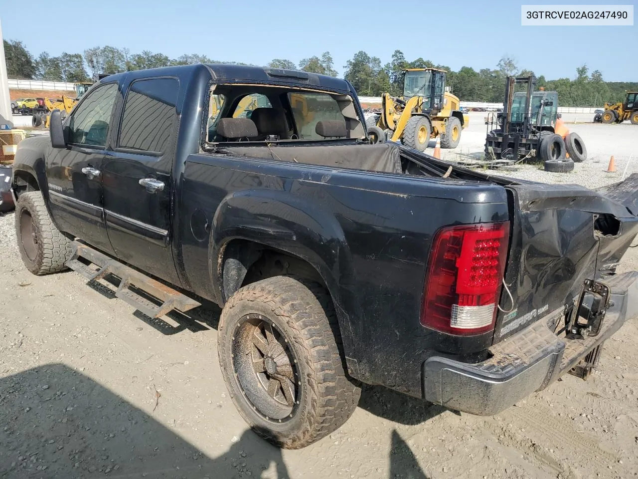 2010 GMC Sierra C1500 Sle VIN: 3GTRCVE02AG247490 Lot: 70812404