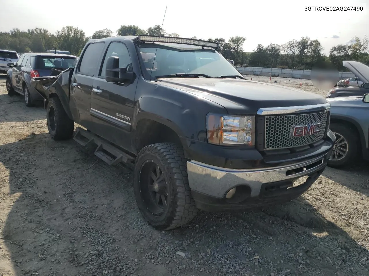 2010 GMC Sierra C1500 Sle VIN: 3GTRCVE02AG247490 Lot: 70812404