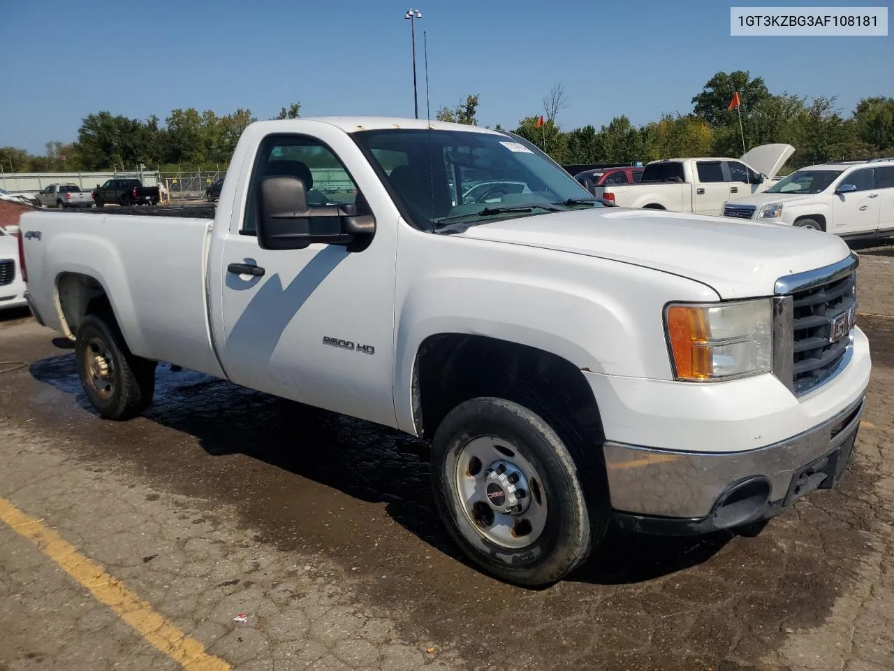 2010 GMC Sierra K2500 Heavy Duty VIN: 1GT3KZBG3AF108181 Lot: 71114714