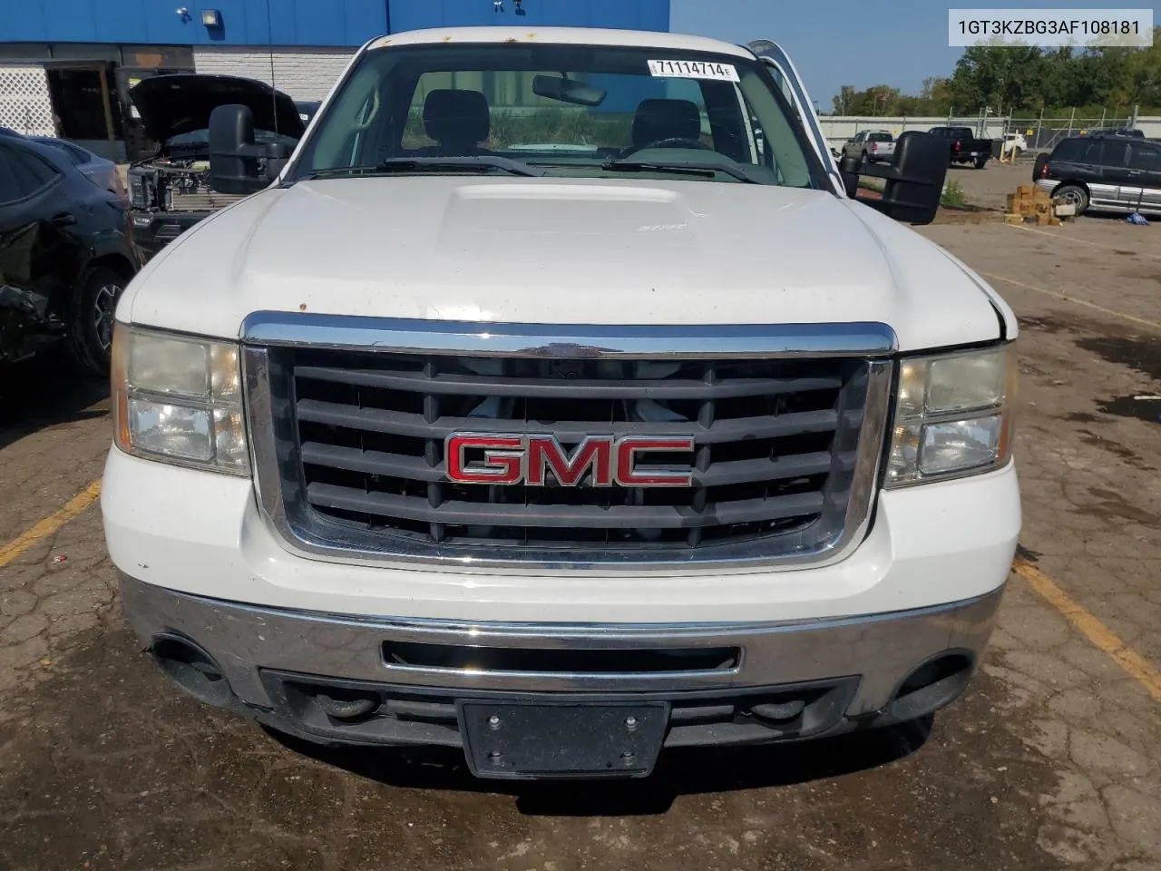 2010 GMC Sierra K2500 Heavy Duty VIN: 1GT3KZBG3AF108181 Lot: 71114714