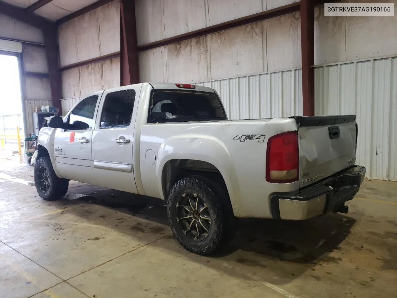 3GTRKVE37AG190166 2010 GMC Sierra K1500 Sle