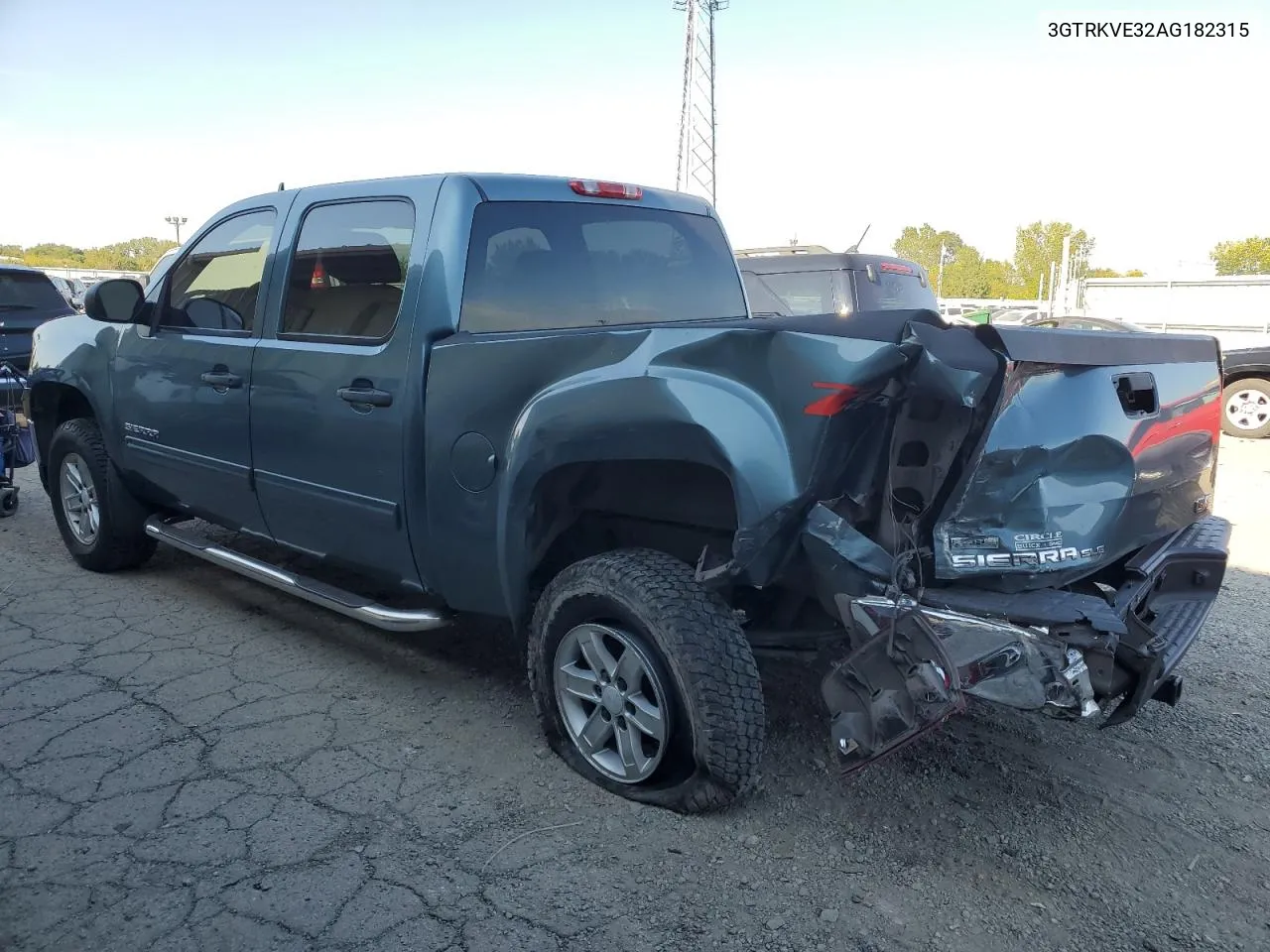 2010 GMC Sierra K1500 Sle VIN: 3GTRKVE32AG182315 Lot: 71523054