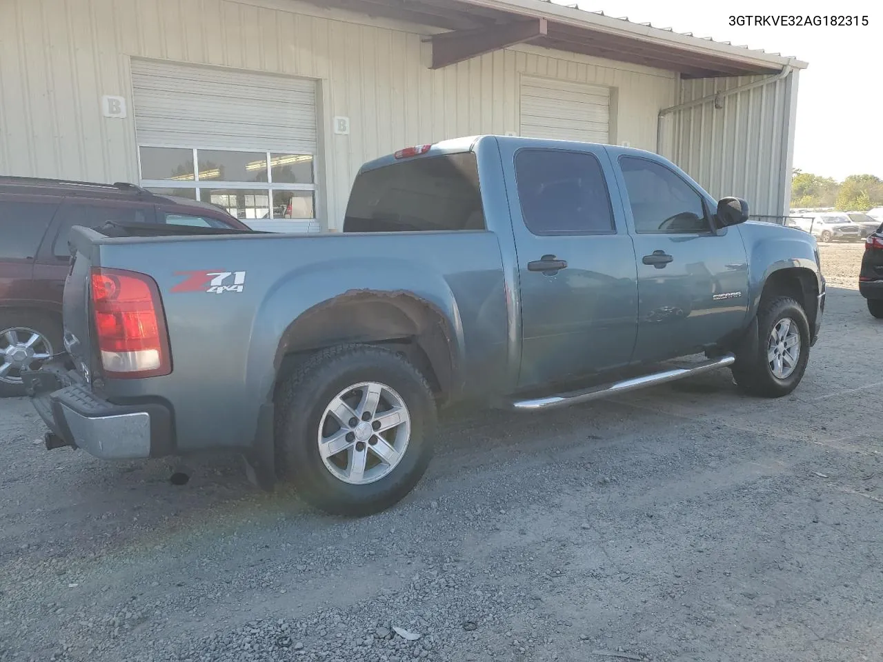 2010 GMC Sierra K1500 Sle VIN: 3GTRKVE32AG182315 Lot: 71523054