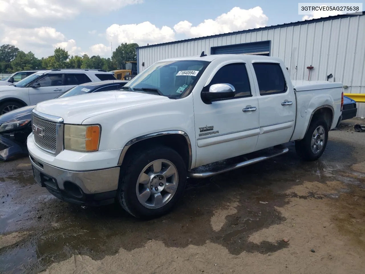 2010 GMC Sierra C1500 Sle VIN: 3GTRCVE05AG275638 Lot: 71840594