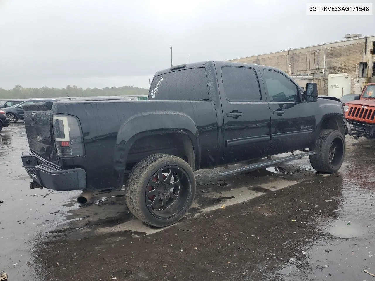 2010 GMC Sierra K1500 Sle VIN: 3GTRKVE33AG171548 Lot: 71881984