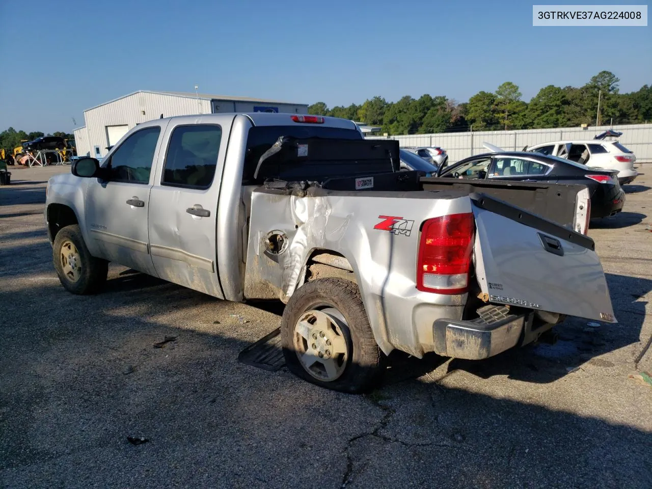 2010 GMC Sierra K1500 Sle VIN: 3GTRKVE37AG224008 Lot: 72016054