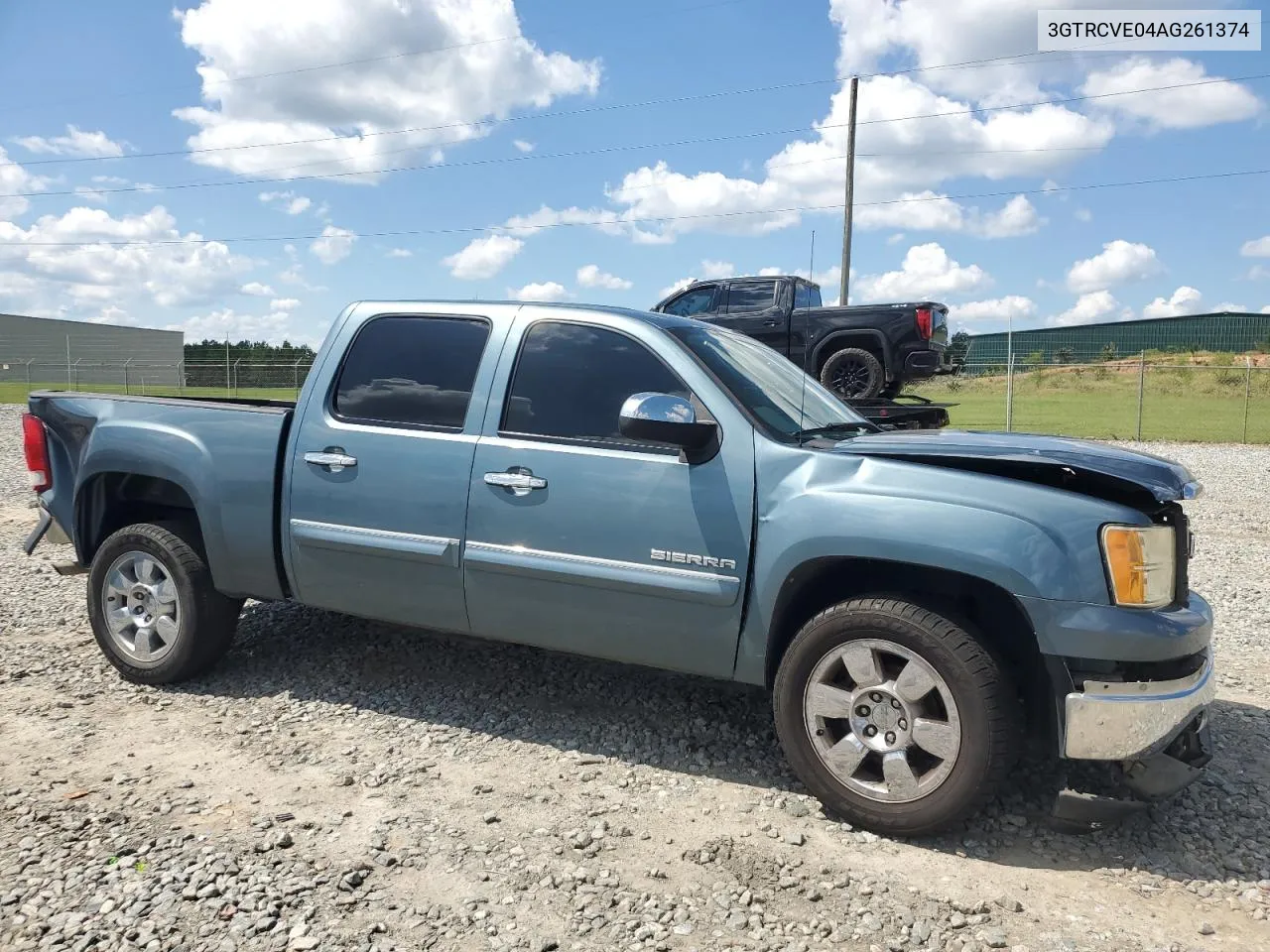 2010 GMC Sierra C1500 Sle VIN: 3GTRCVE04AG261374 Lot: 72546994