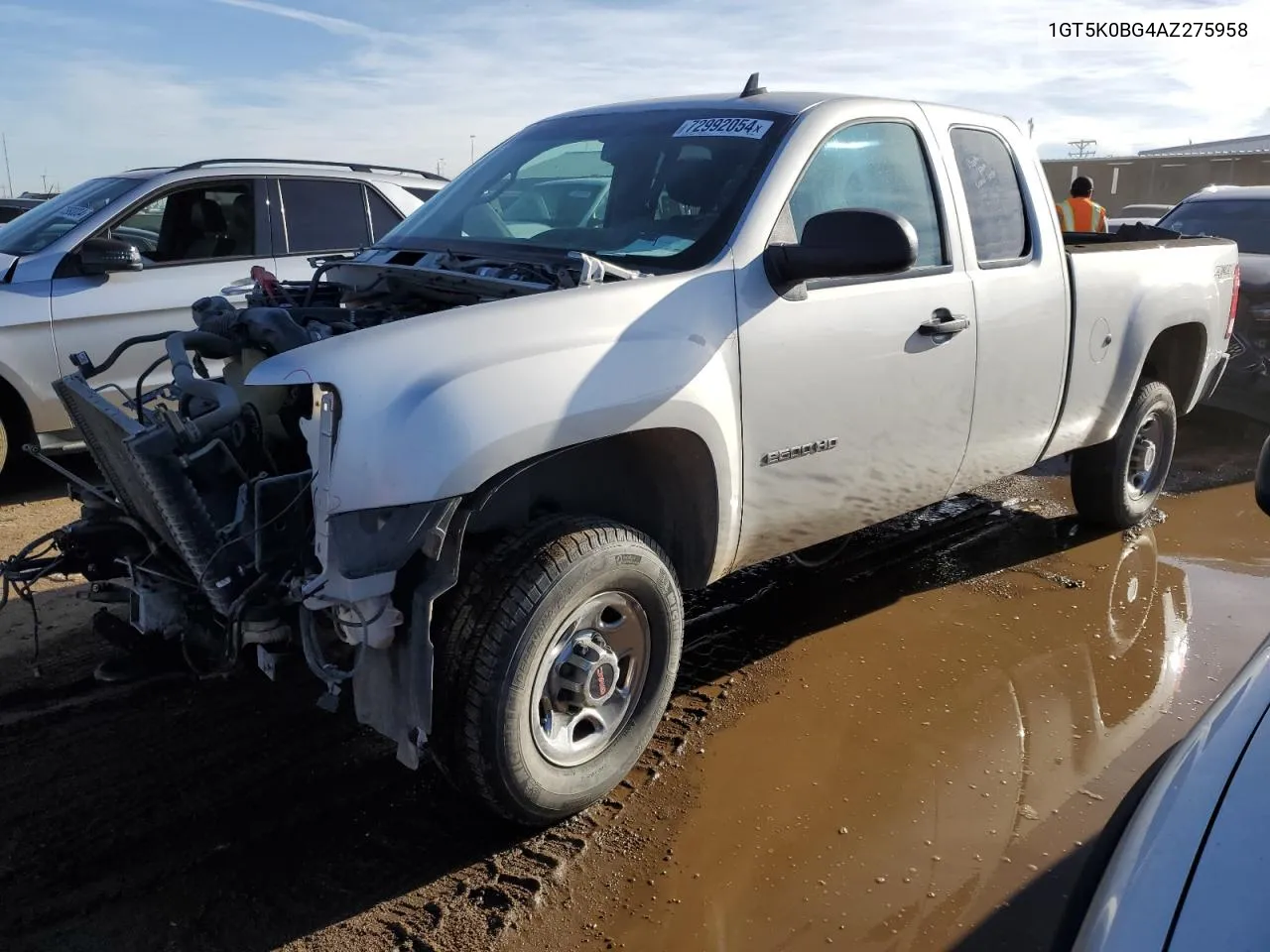 2010 GMC Sierra K2500 Sle VIN: 1GT5K0BG4AZ275958 Lot: 72992054