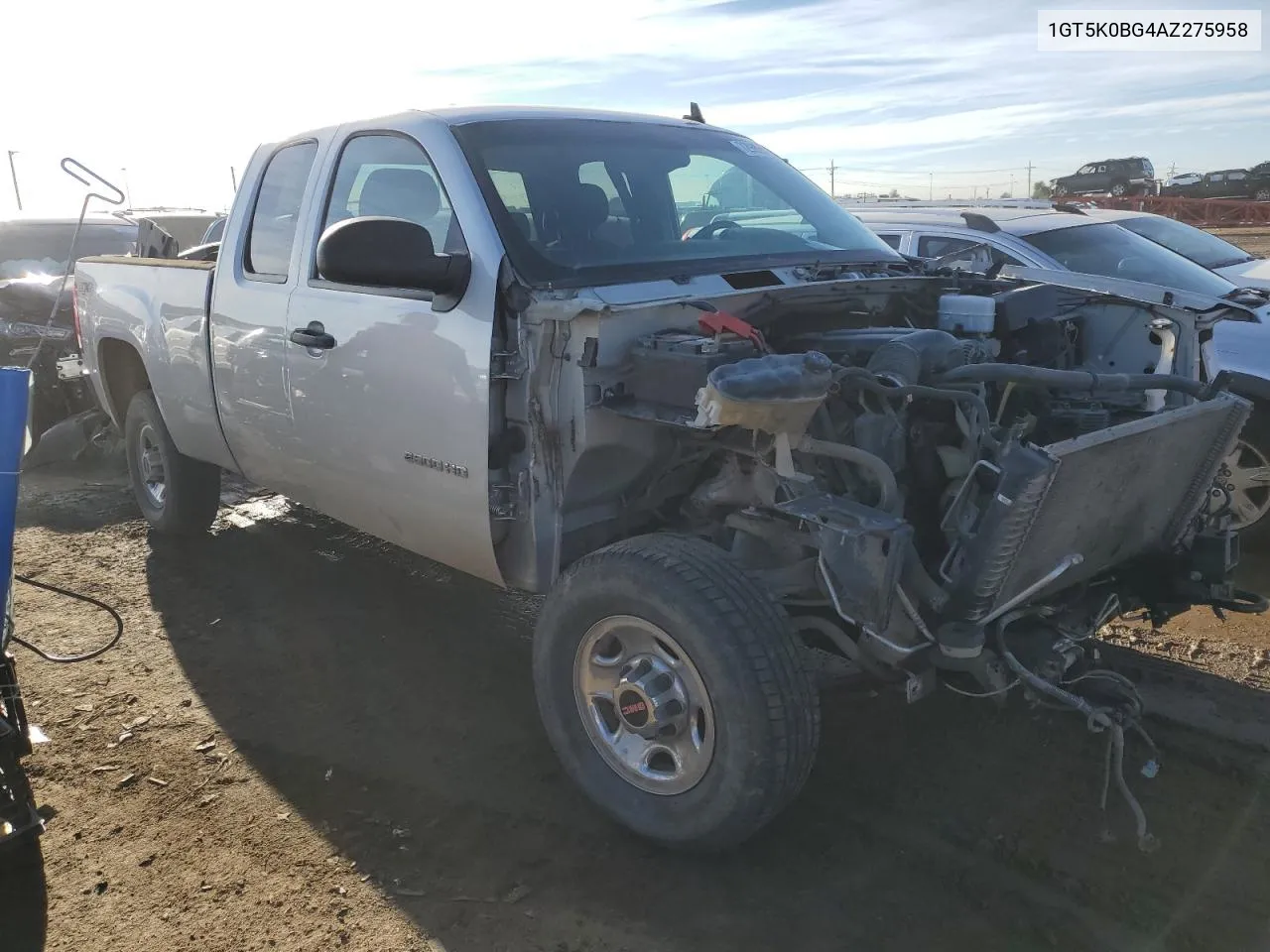 2010 GMC Sierra K2500 Sle VIN: 1GT5K0BG4AZ275958 Lot: 72992054