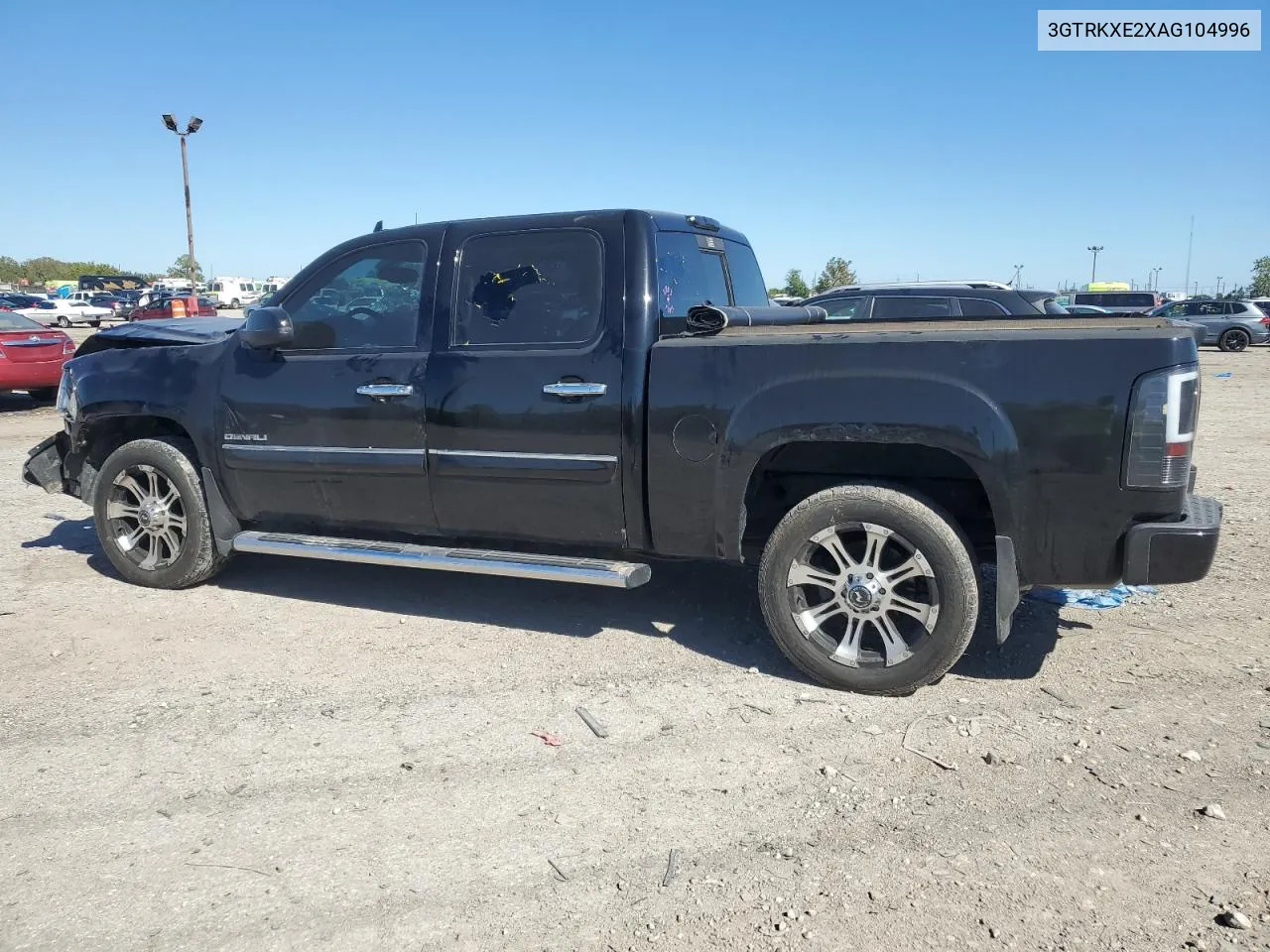 2010 GMC Sierra K1500 Denali VIN: 3GTRKXE2XAG104996 Lot: 73864854