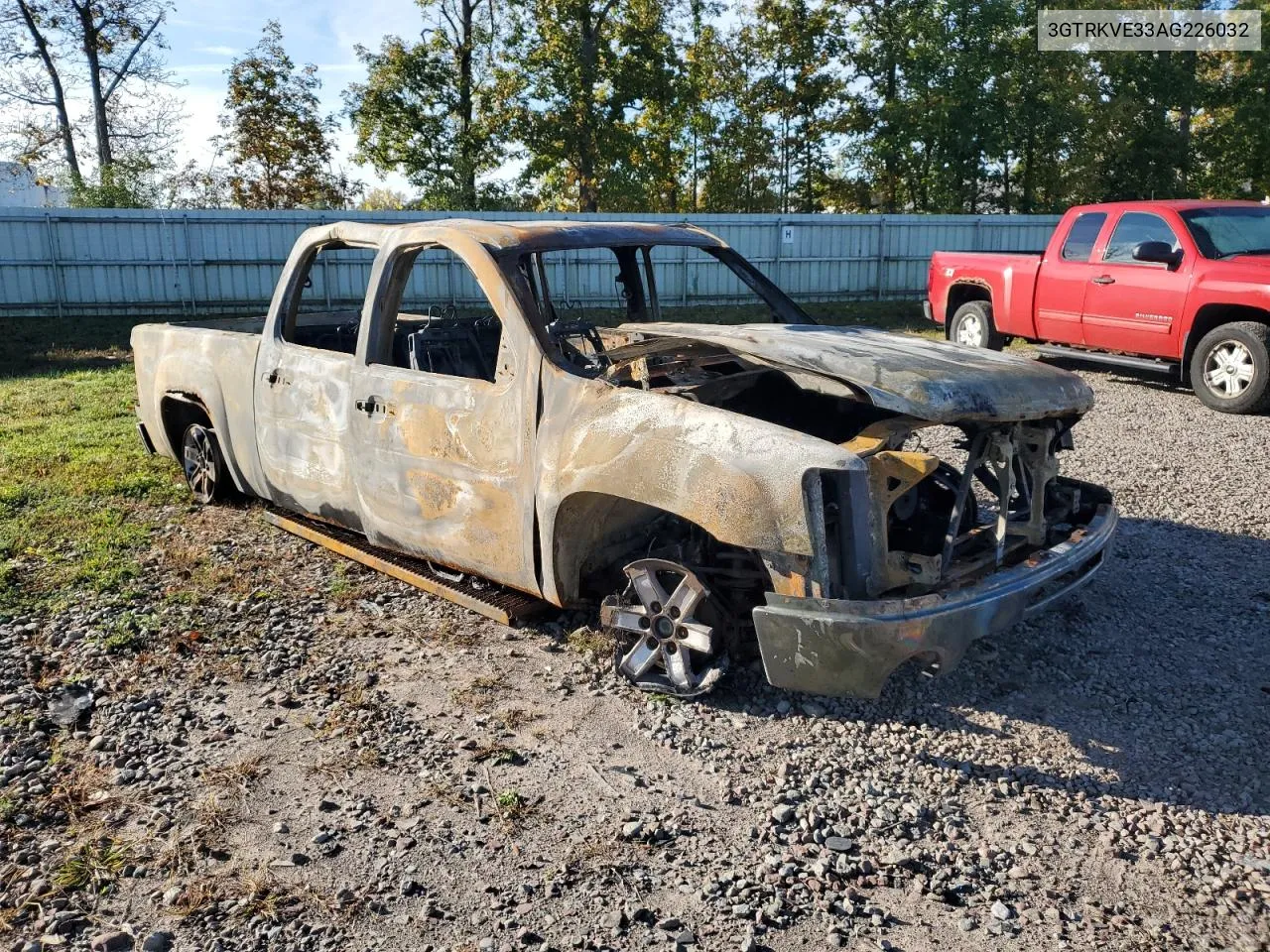 2010 GMC Sierra K1500 Sle VIN: 3GTRKVE33AG226032 Lot: 74347634