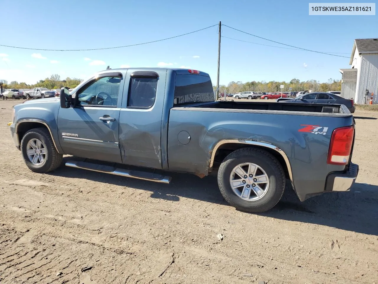 2010 GMC Sierra K1500 Slt VIN: 1GTSKWE35AZ181621 Lot: 74674414