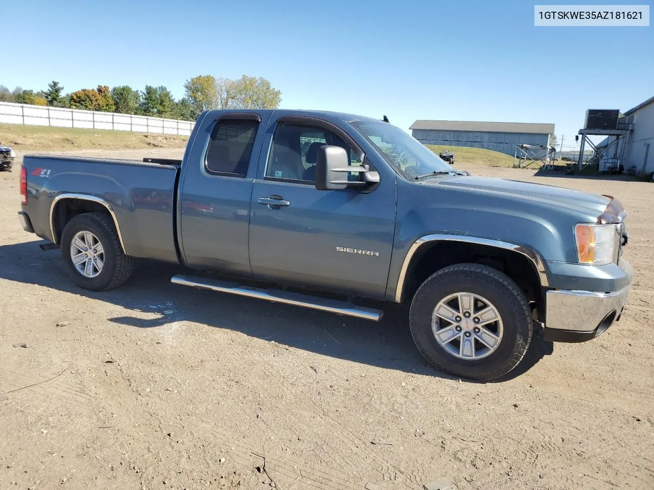 2010 GMC Sierra K1500 Slt VIN: 1GTSKWE35AZ181621 Lot: 74674414