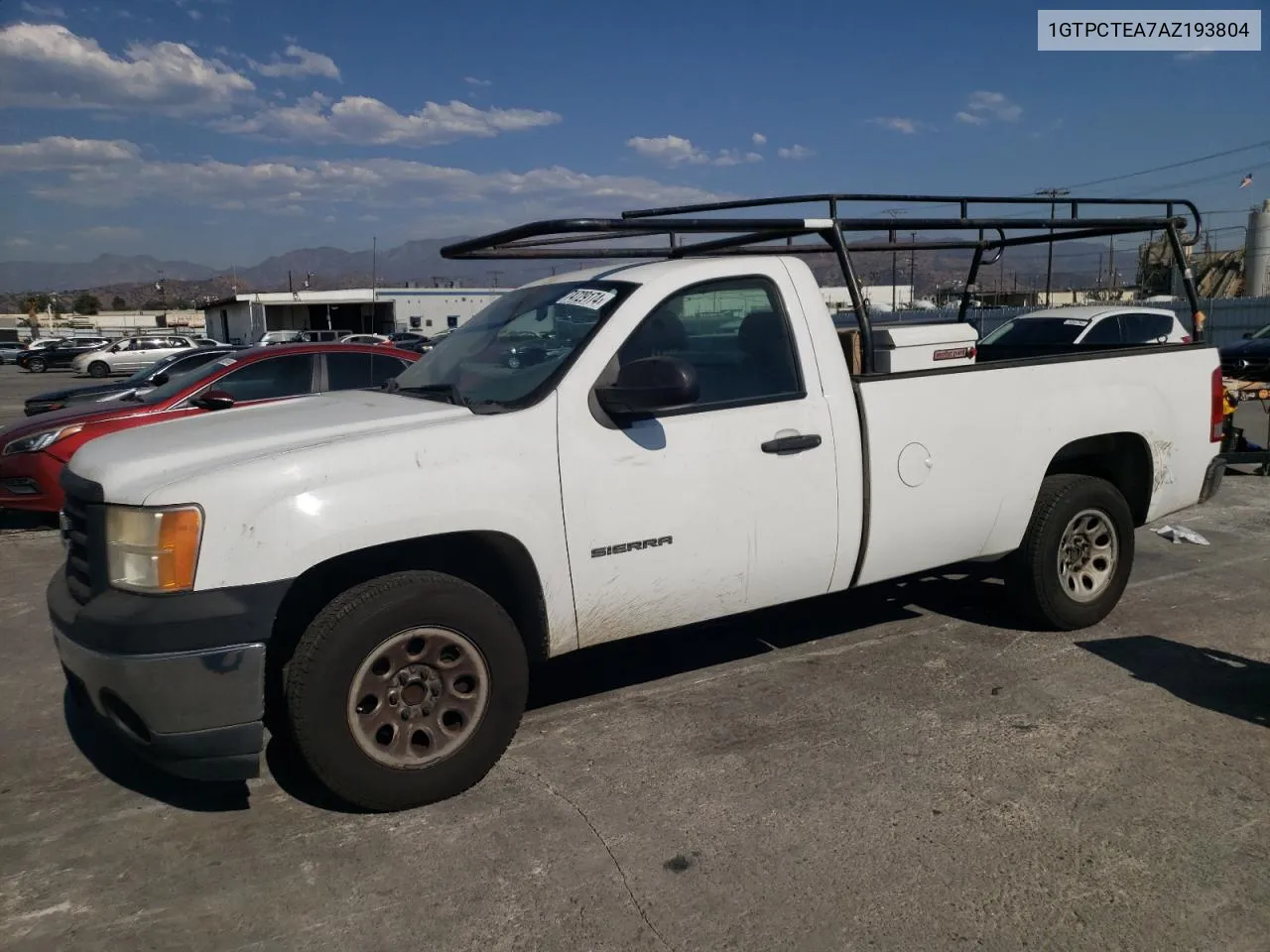 1GTPCTEA7AZ193804 2010 GMC Sierra C1500