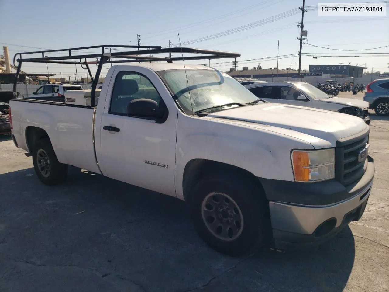 1GTPCTEA7AZ193804 2010 GMC Sierra C1500