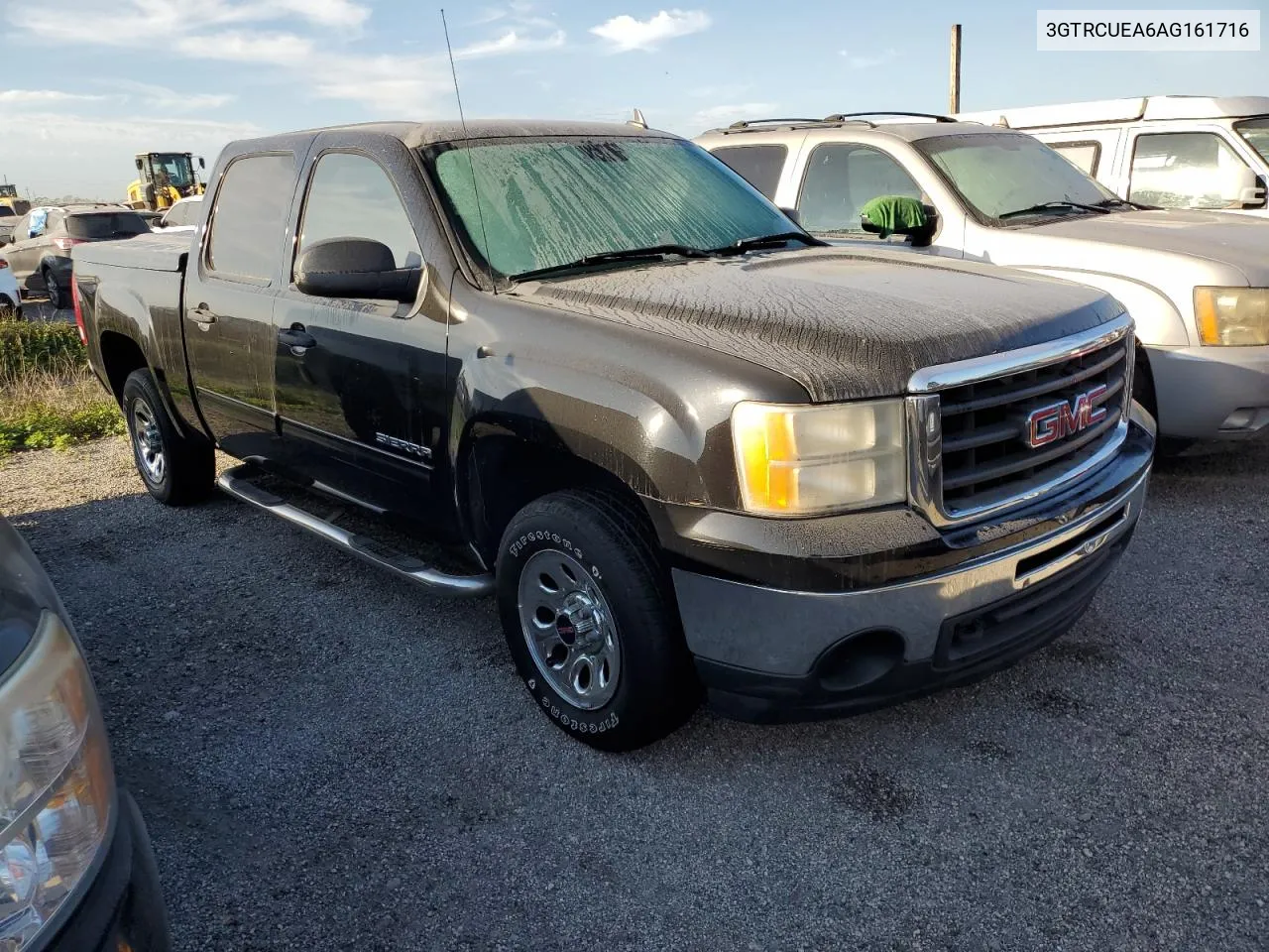 2010 GMC Sierra C1500 Sl VIN: 3GTRCUEA6AG161716 Lot: 75017034