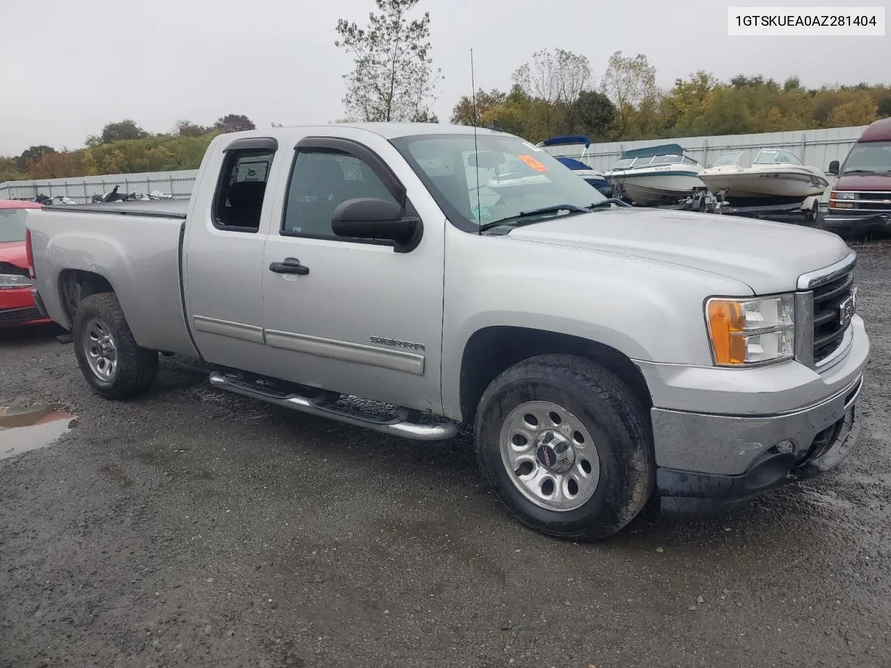 2010 GMC Sierra K1500 Sl VIN: 1GTSKUEA0AZ281404 Lot: 75664704