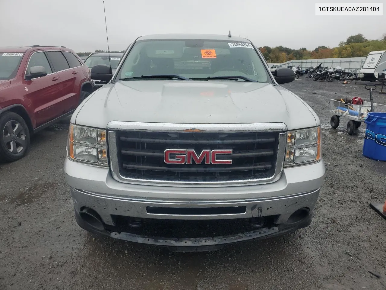 1GTSKUEA0AZ281404 2010 GMC Sierra K1500 Sl