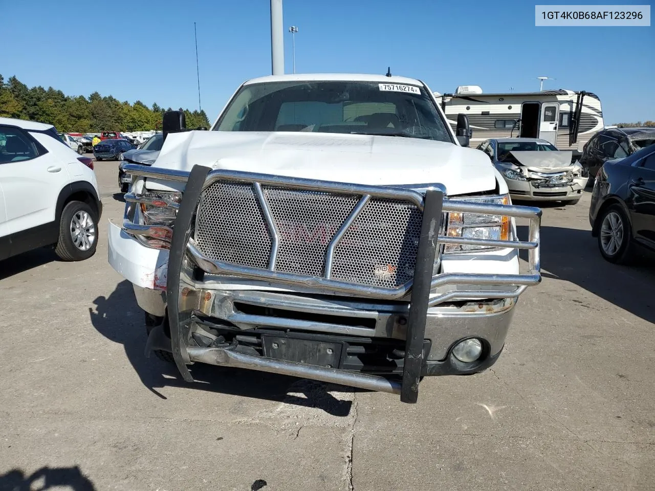 2010 GMC Sierra K2500 Sle VIN: 1GT4K0B68AF123296 Lot: 75716274