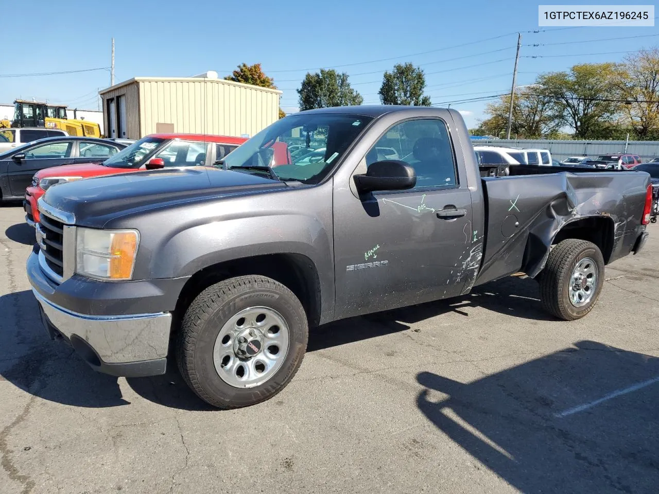 2010 GMC Sierra C1500 VIN: 1GTPCTEX6AZ196245 Lot: 76012134