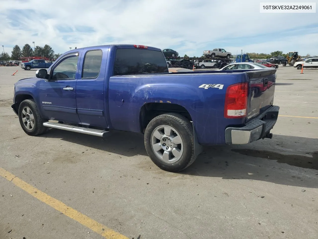 2010 GMC Sierra K1500 Sle VIN: 1GTSKVE32AZ249061 Lot: 76064144