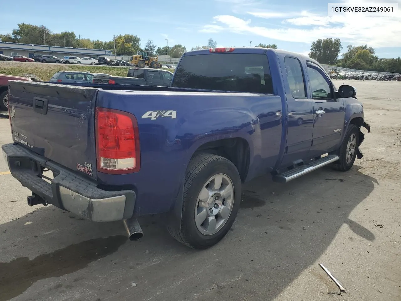 1GTSKVE32AZ249061 2010 GMC Sierra K1500 Sle