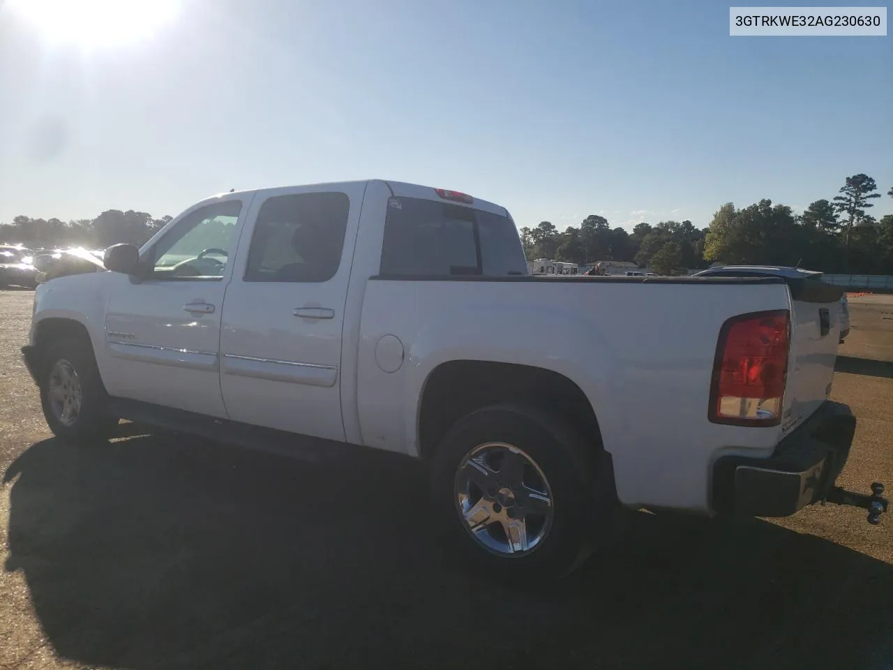 2010 GMC Sierra K1500 Slt VIN: 3GTRKWE32AG230630 Lot: 76513694