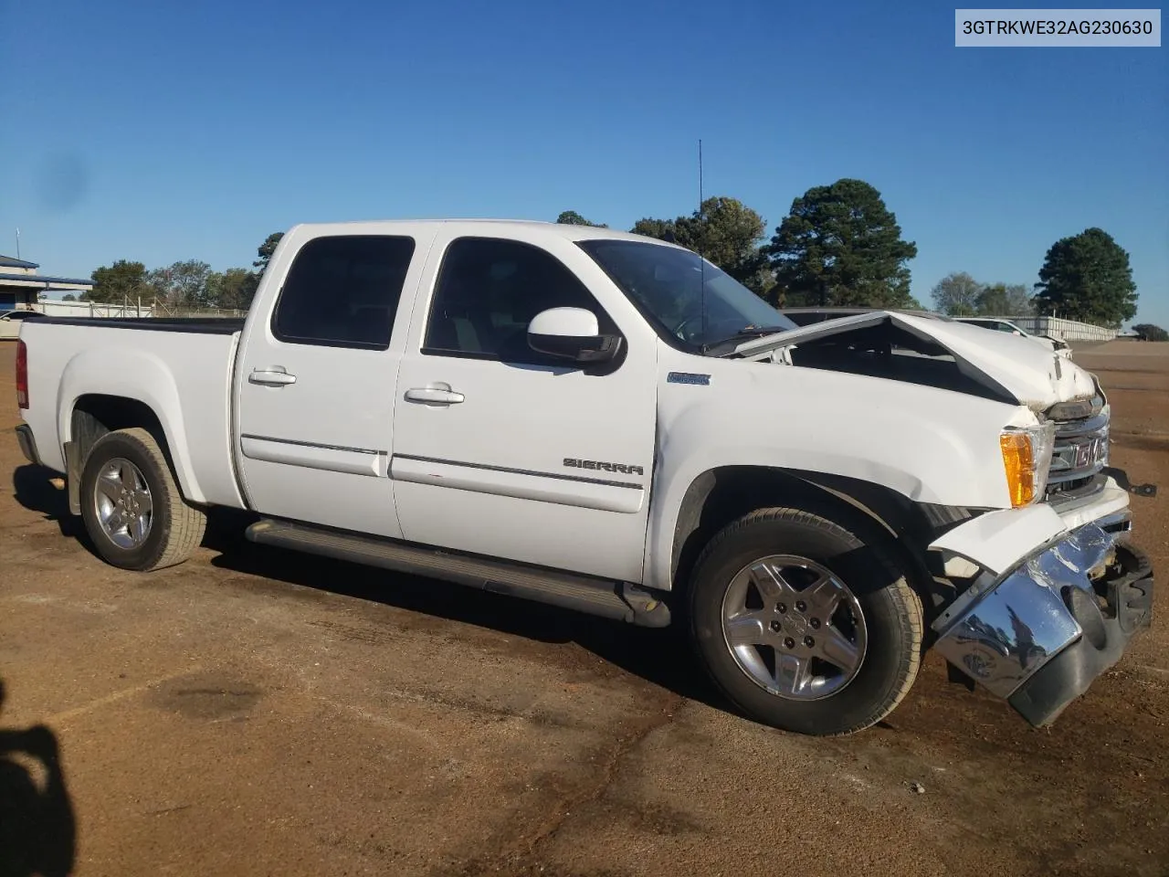 2010 GMC Sierra K1500 Slt VIN: 3GTRKWE32AG230630 Lot: 76513694