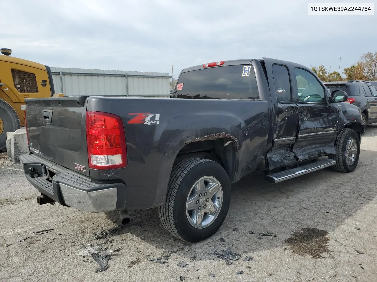 2010 GMC Sierra K1500 Slt VIN: 1GTSKWE39AZ244784 Lot: 78039474