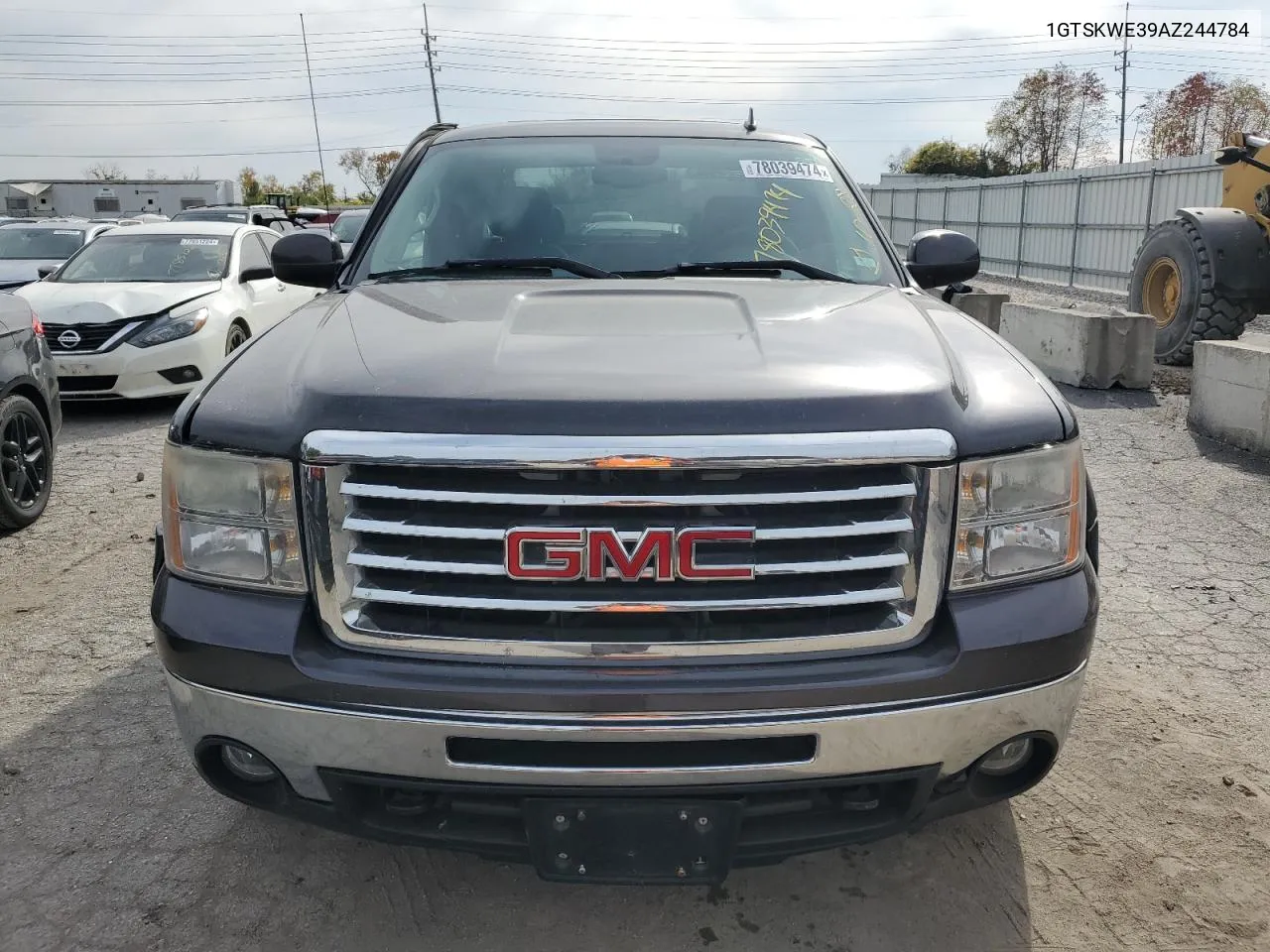 2010 GMC Sierra K1500 Slt VIN: 1GTSKWE39AZ244784 Lot: 78039474