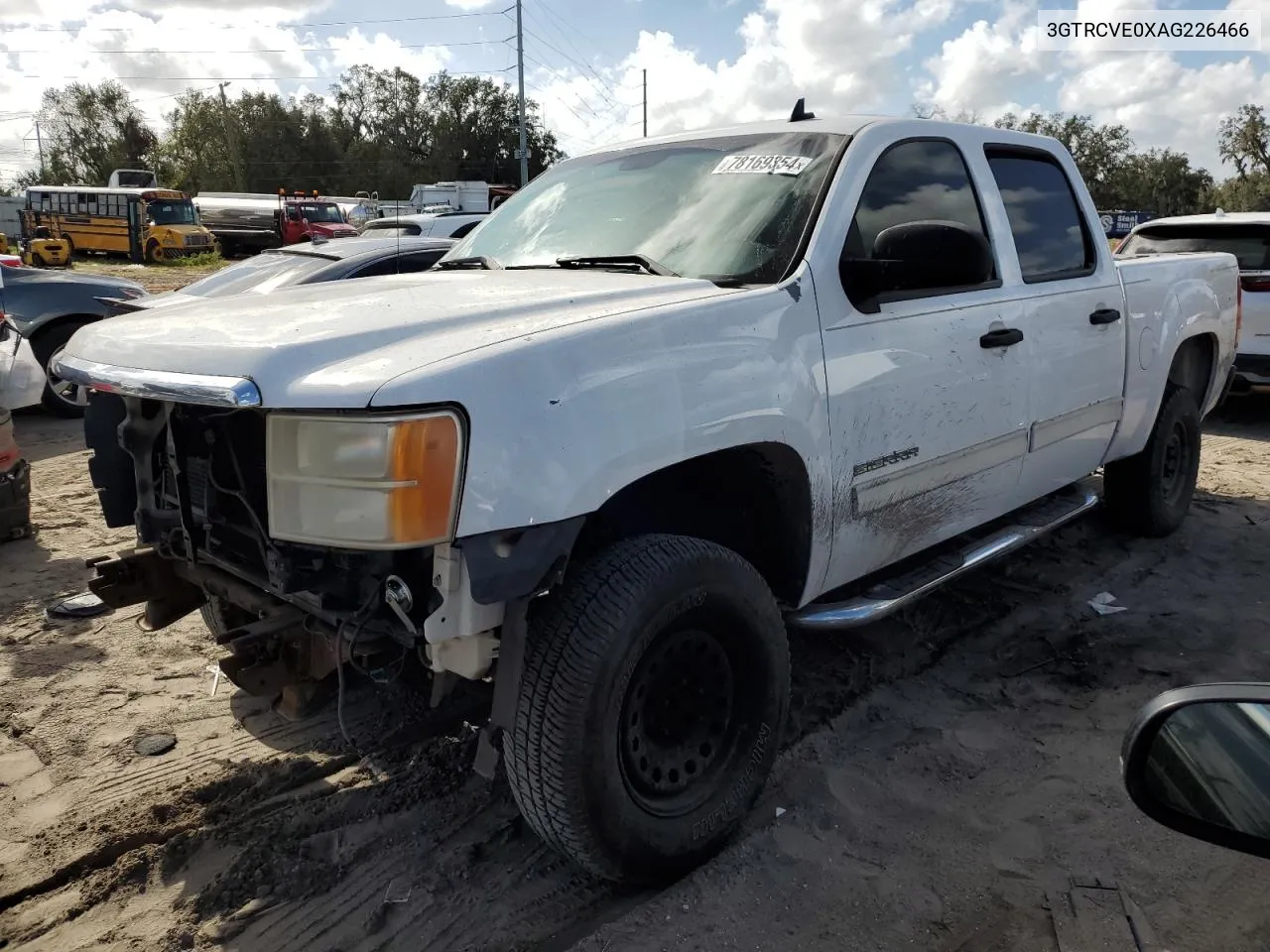 2010 GMC Sierra C1500 Sle VIN: 3GTRCVE0XAG226466 Lot: 78169354