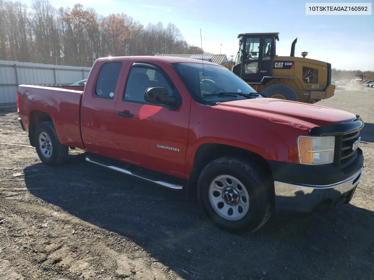 2010 GMC Sierra K1500 VIN: 1GTSKTEA0AZ160592 Lot: 80019074