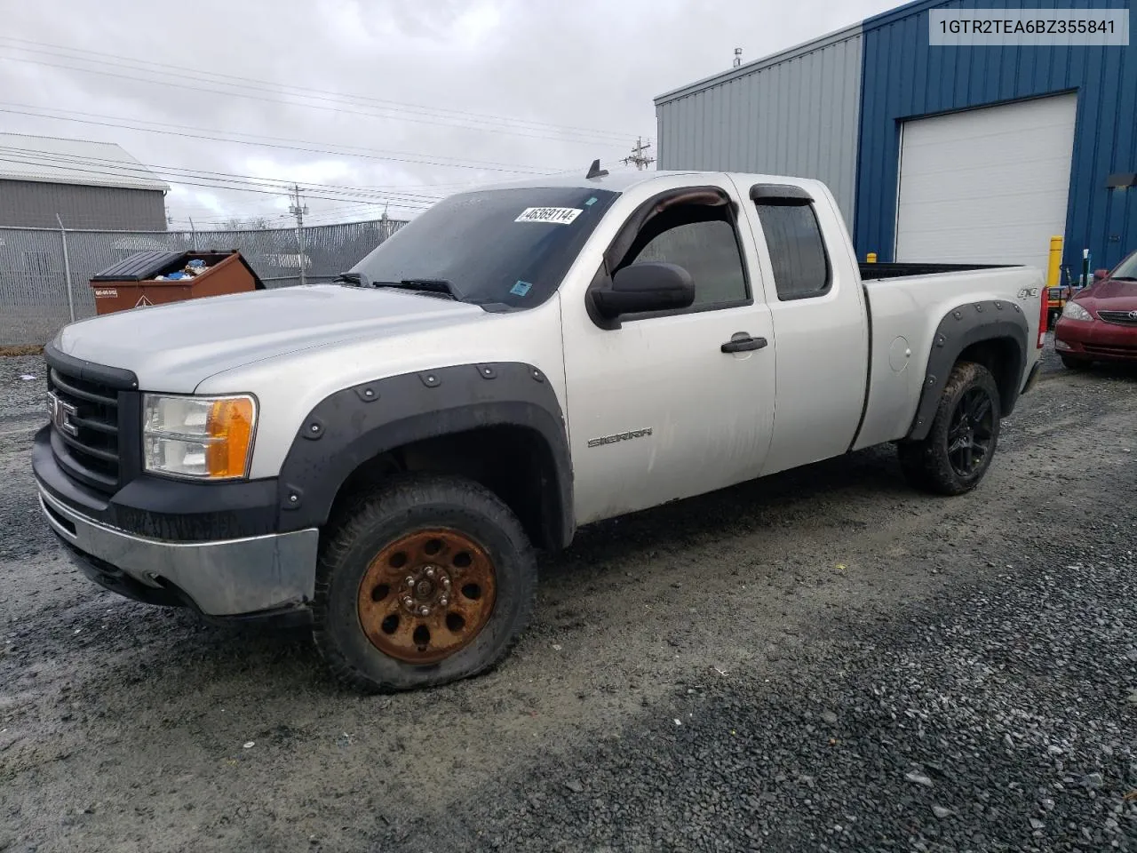 1GTR2TEA6BZ355841 2011 GMC Sierra K1500