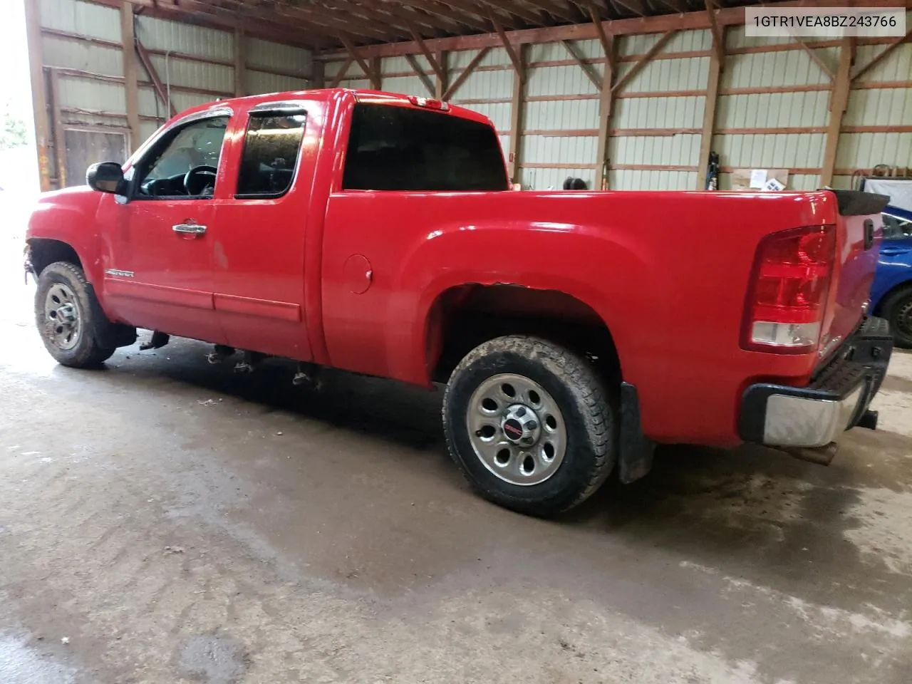 1GTR1VEA8BZ243766 2011 GMC Sierra C1500 Sle