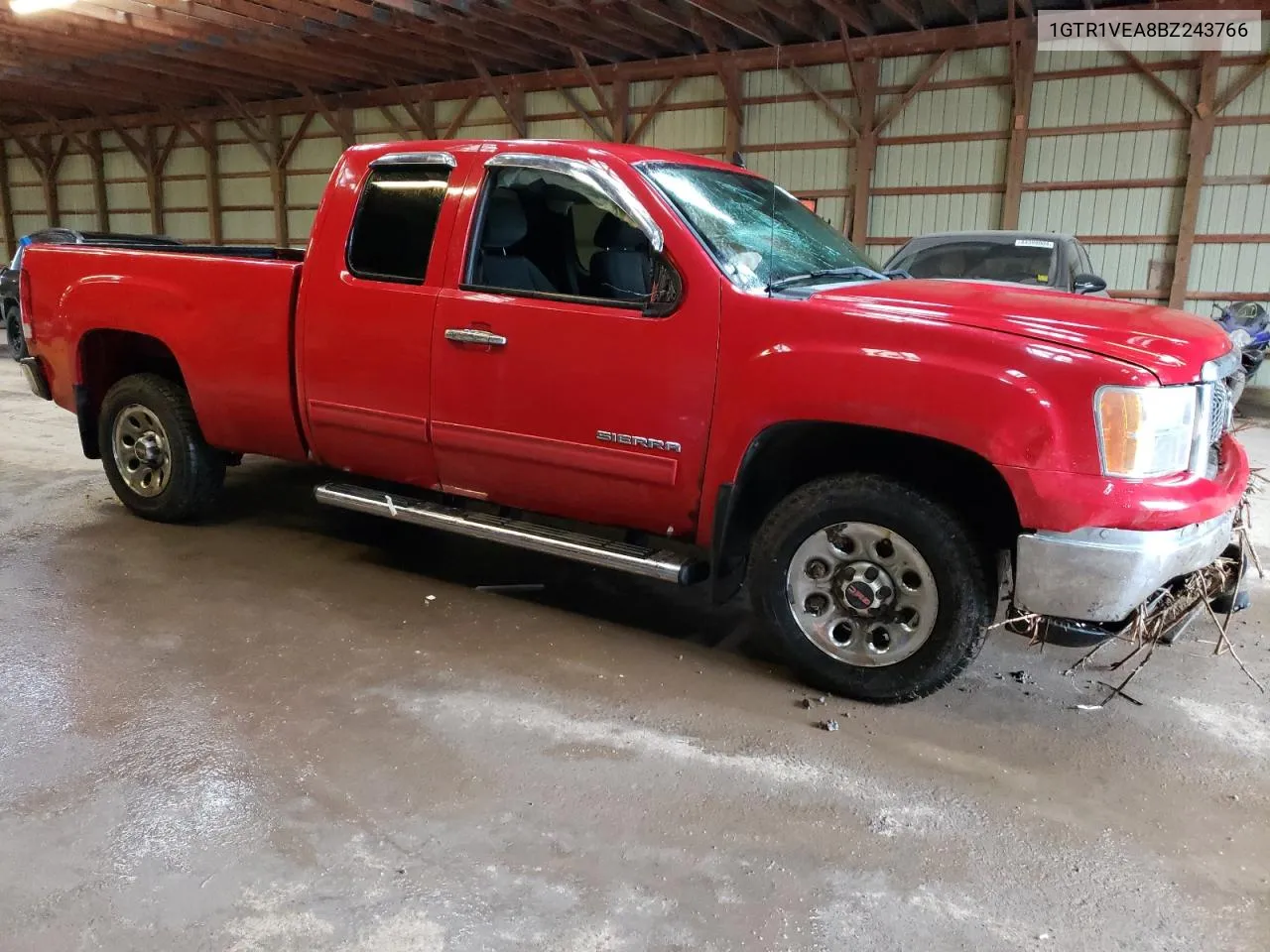 2011 GMC Sierra C1500 Sle VIN: 1GTR1VEA8BZ243766 Lot: 48142534