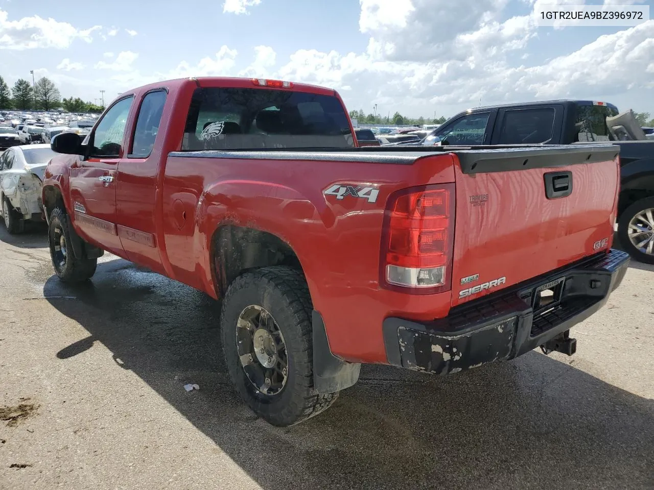 2011 GMC Sierra K1500 Sl VIN: 1GTR2UEA9BZ396972 Lot: 53767434