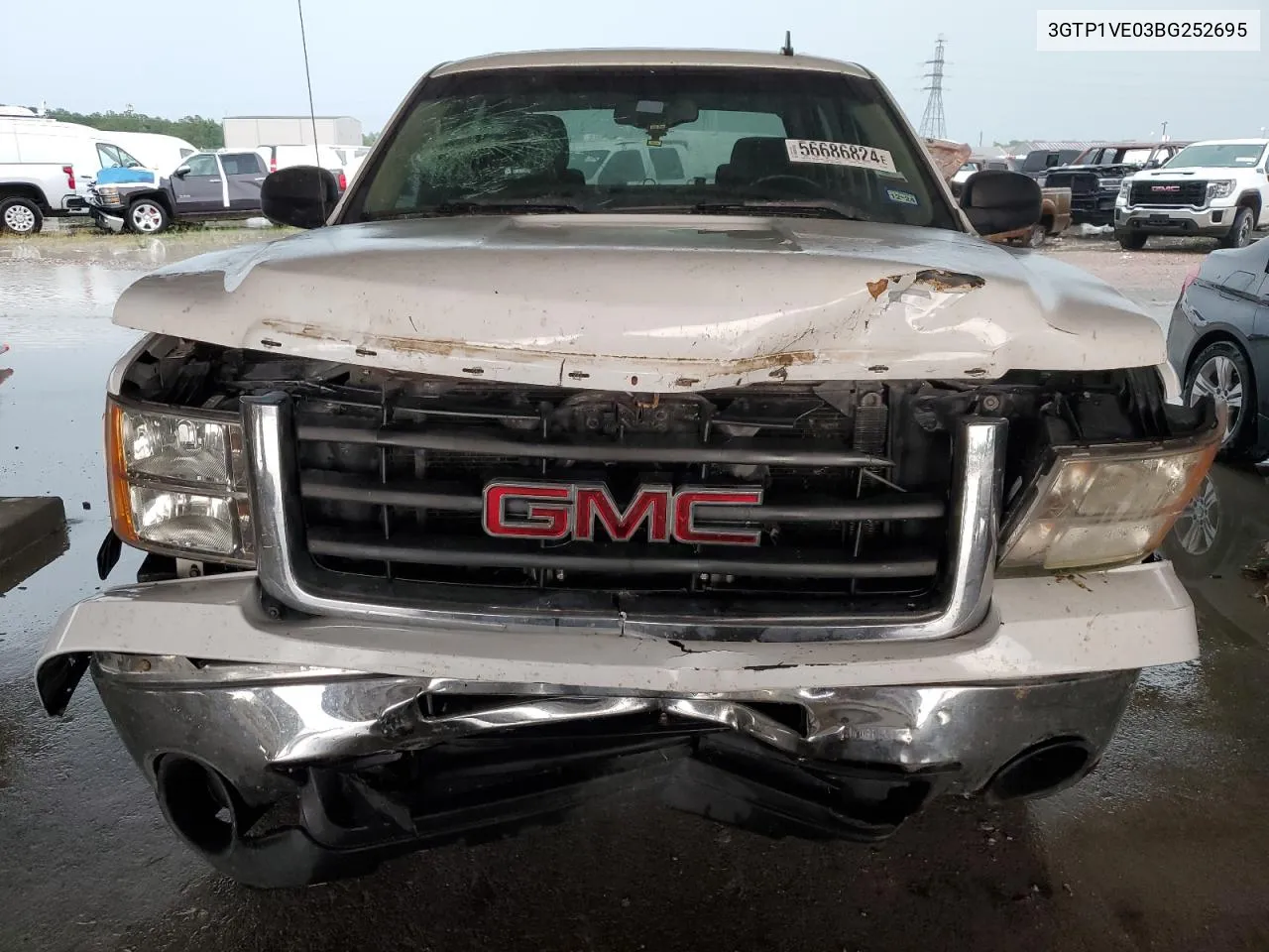 3GTP1VE03BG252695 2011 GMC Sierra C1500 Sle