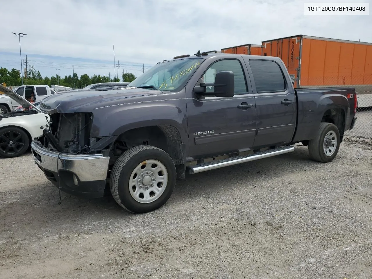 2011 GMC Sierra K2500 Sle VIN: 1GT120CG7BF140408 Lot: 57272944