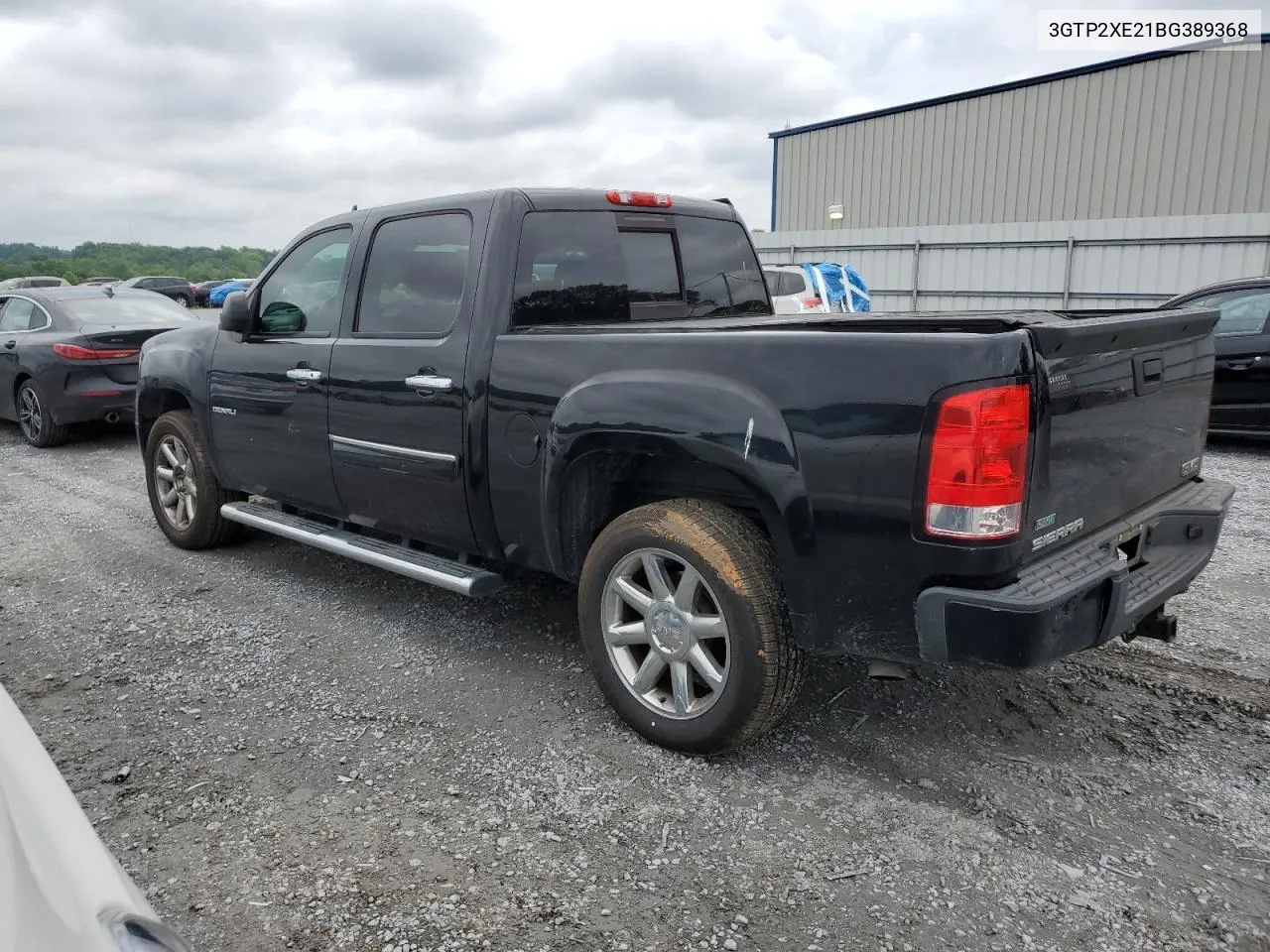 2011 GMC Sierra K1500 Denali VIN: 3GTP2XE21BG389368 Lot: 57666144