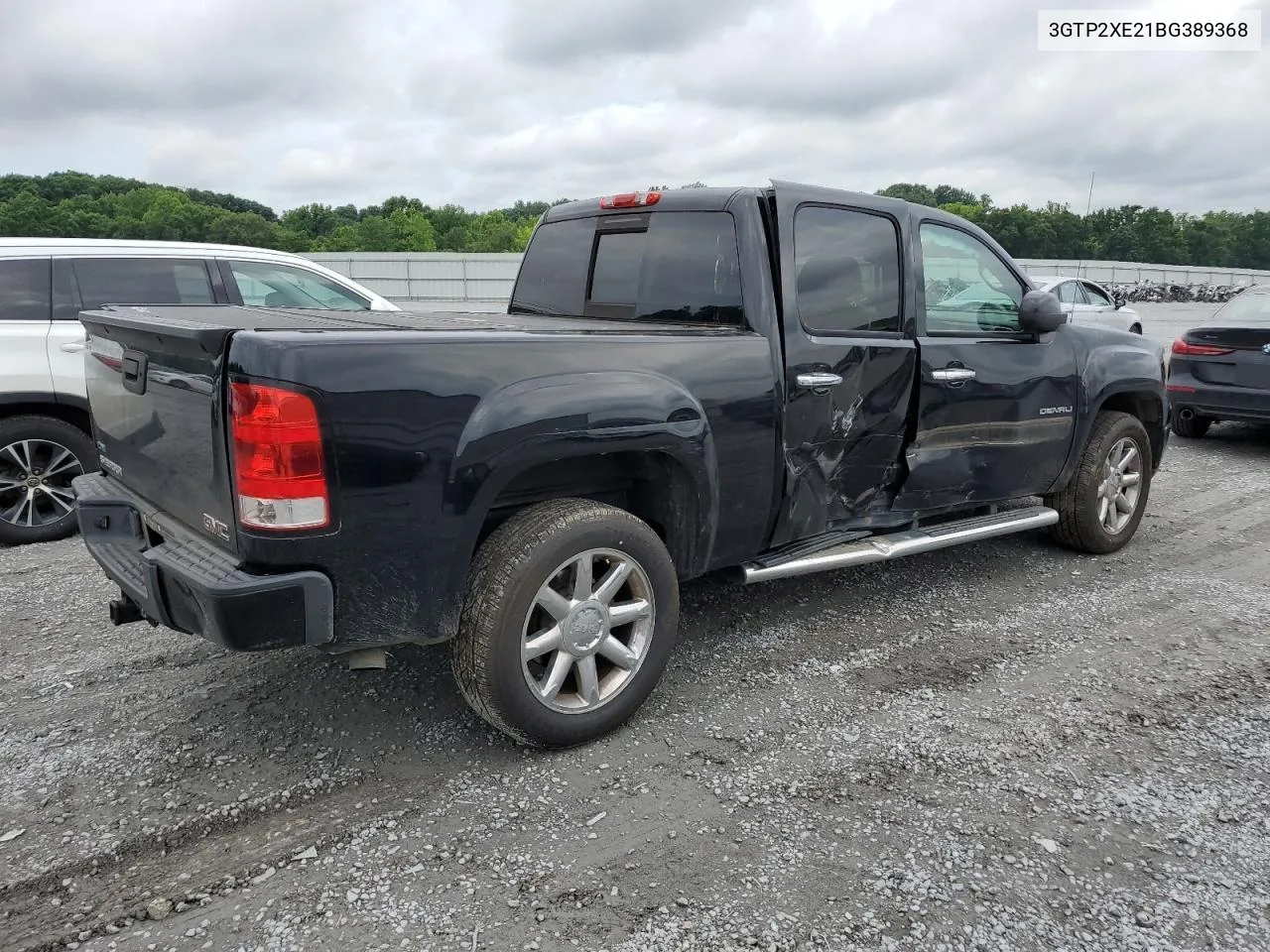 2011 GMC Sierra K1500 Denali VIN: 3GTP2XE21BG389368 Lot: 57666144