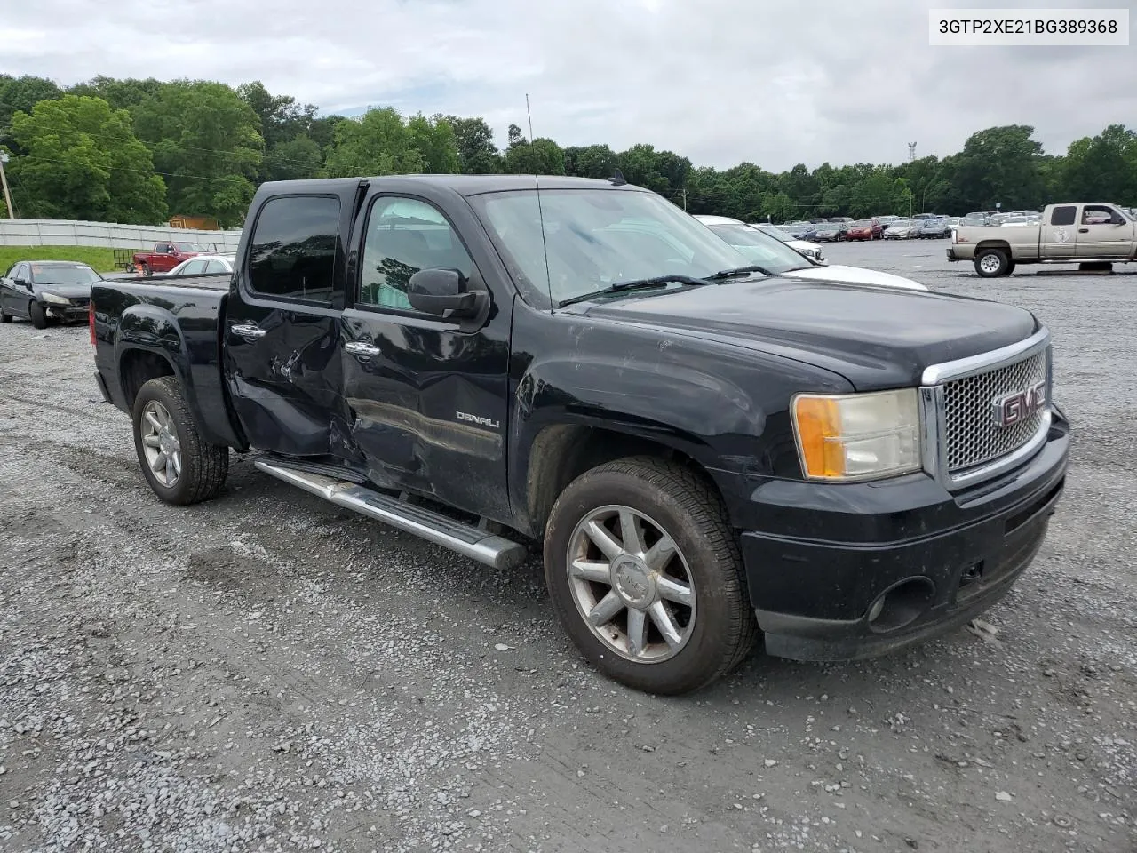 2011 GMC Sierra K1500 Denali VIN: 3GTP2XE21BG389368 Lot: 57666144