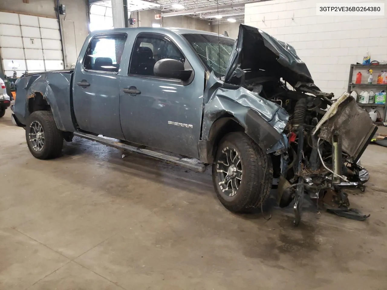 3GTP2VE36BG264380 2011 GMC Sierra K1500 Sle