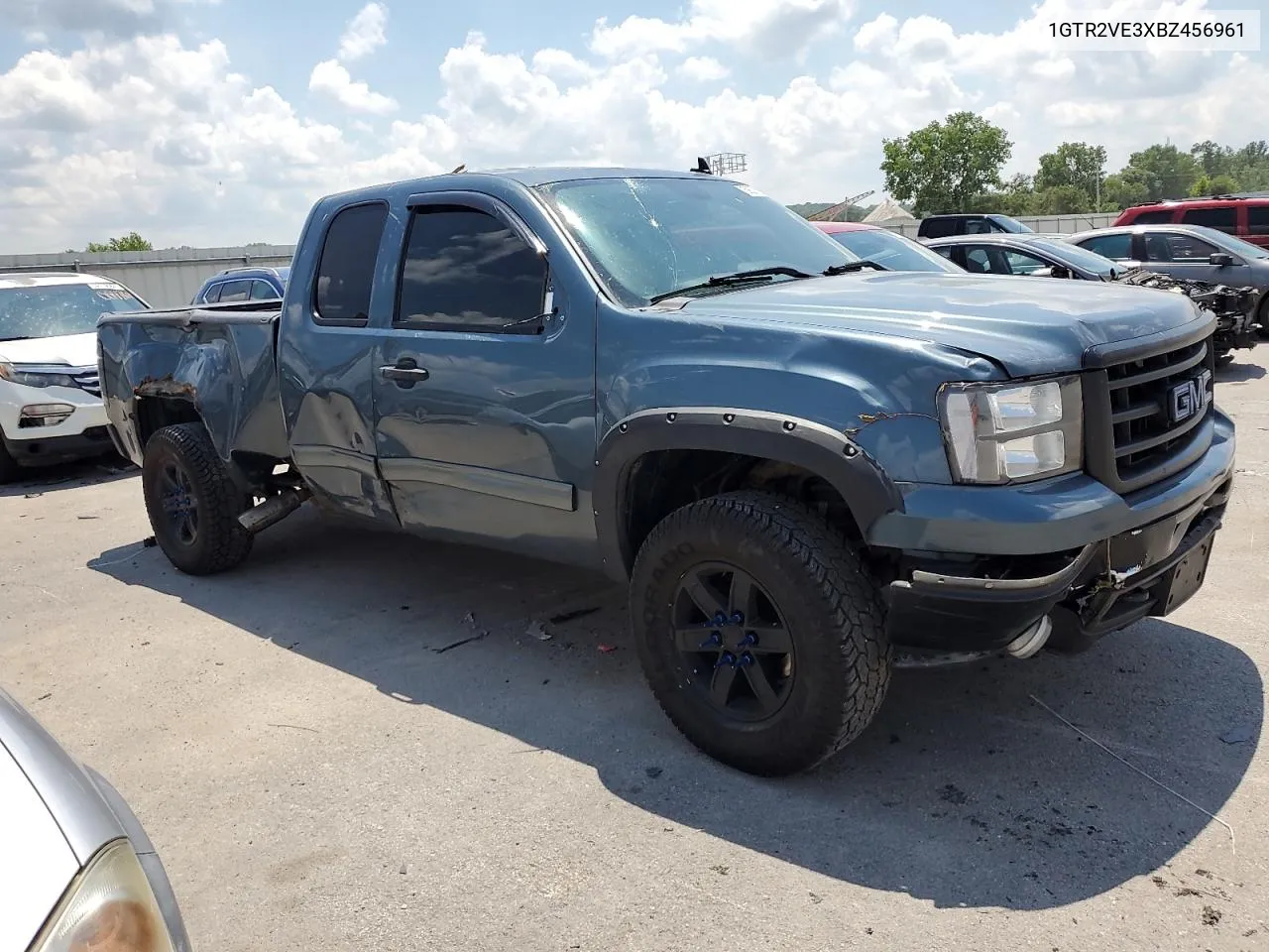 2011 GMC Sierra K1500 Sle VIN: 1GTR2VE3XBZ456961 Lot: 59276034