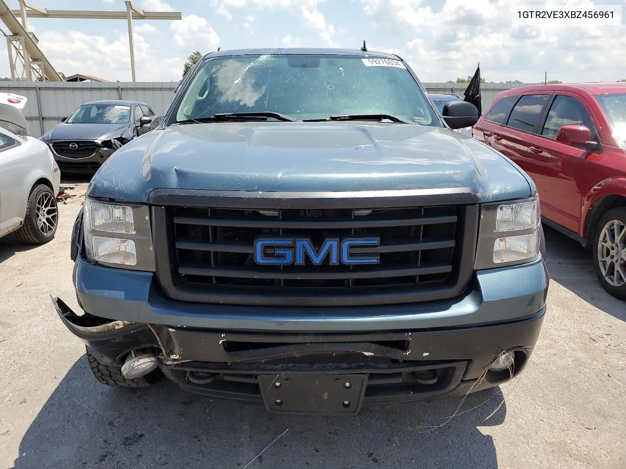 1GTR2VE3XBZ456961 2011 GMC Sierra K1500 Sle