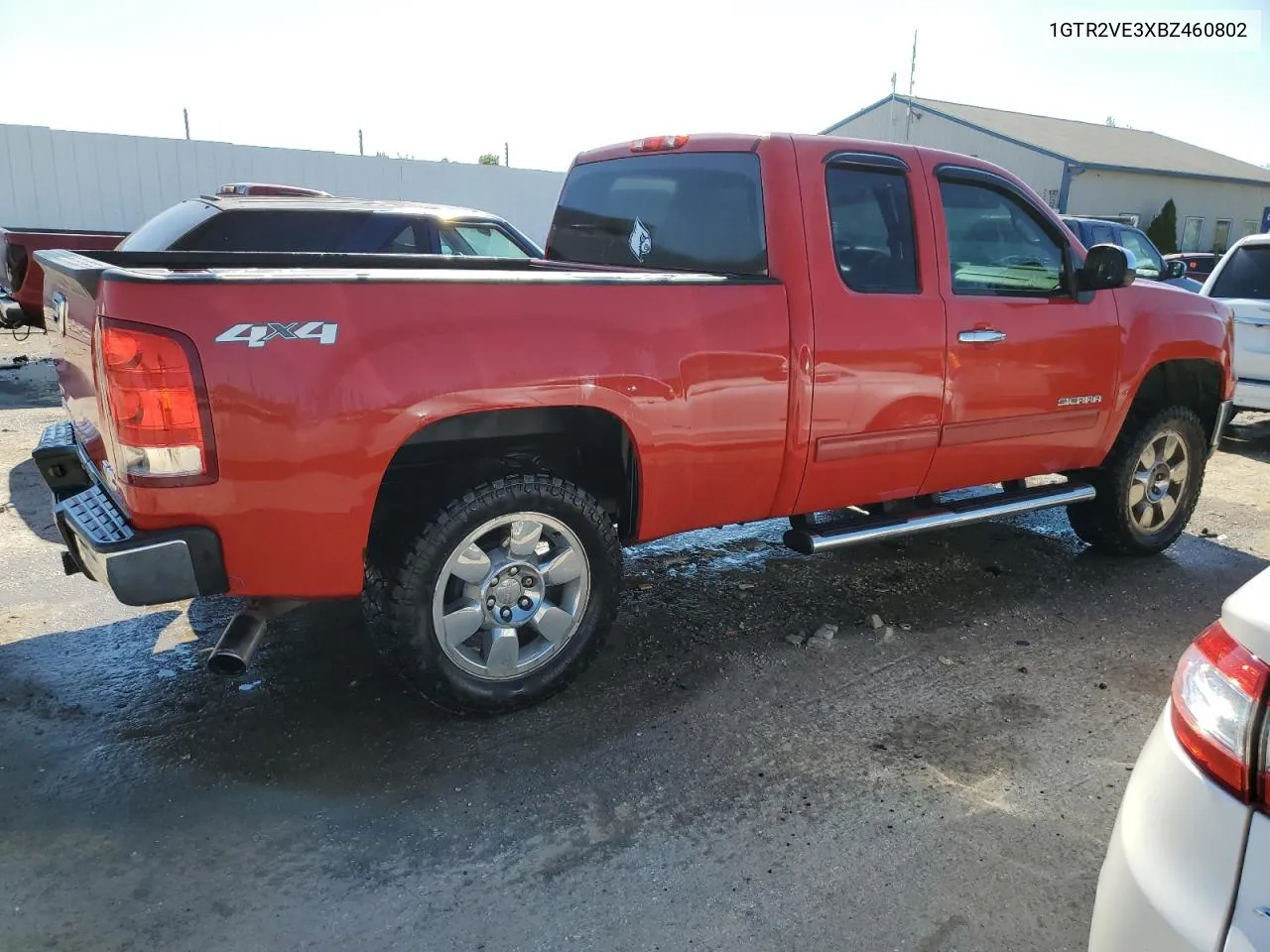 2011 GMC Sierra K1500 Sle VIN: 1GTR2VE3XBZ460802 Lot: 60056374