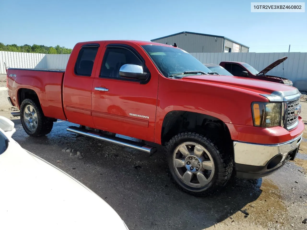 2011 GMC Sierra K1500 Sle VIN: 1GTR2VE3XBZ460802 Lot: 60056374