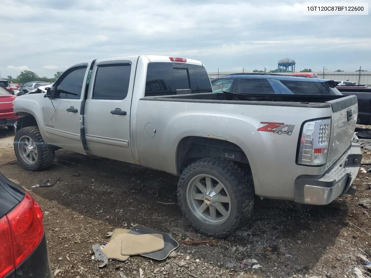 2011 GMC Sierra K2500 Sle VIN: 1GT120C87BF122600 Lot: 60816824