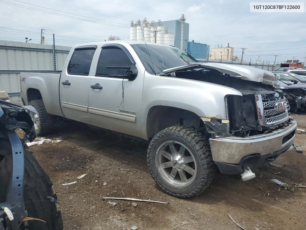 2011 GMC Sierra K2500 Sle VIN: 1GT120C87BF122600 Lot: 60816824