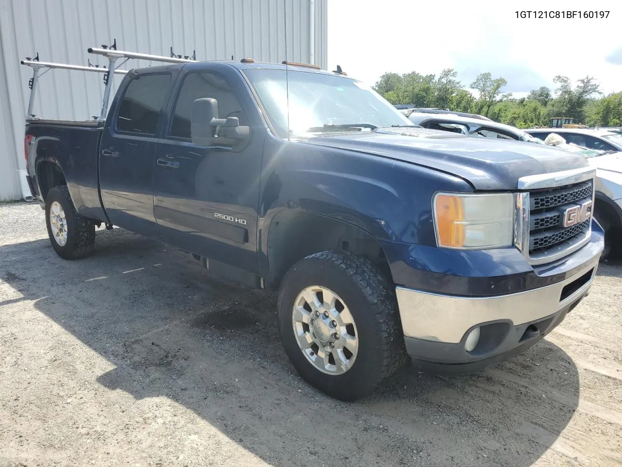 2011 GMC Sierra K2500 Slt VIN: 1GT121C81BF160197 Lot: 61887534