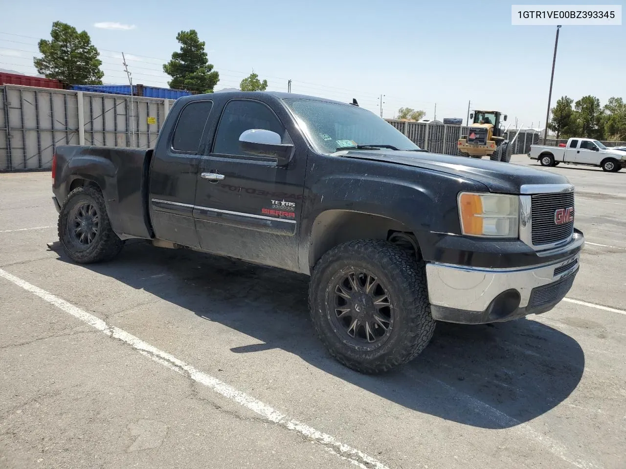 2011 GMC Sierra C1500 Sle VIN: 1GTR1VE00BZ393345 Lot: 62141654